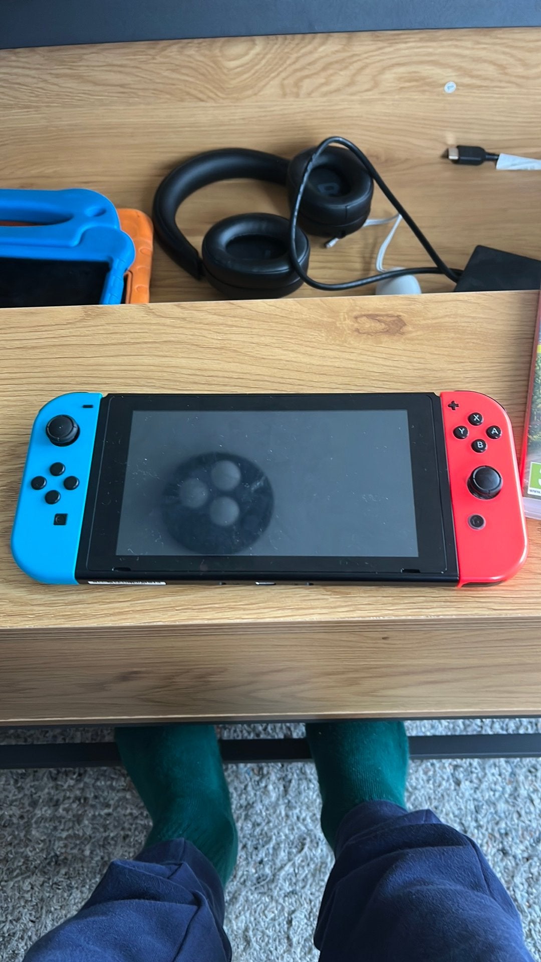 Nintendo switch, Ophalen, Met games, Met 2 controllers, Zo goed als nieuw