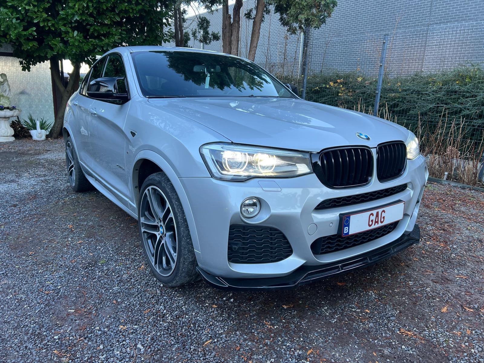 Bmw x4 pack m xdrive 2.0d euro6b, Cuir, Argent ou Gris, Achat, Euro 6