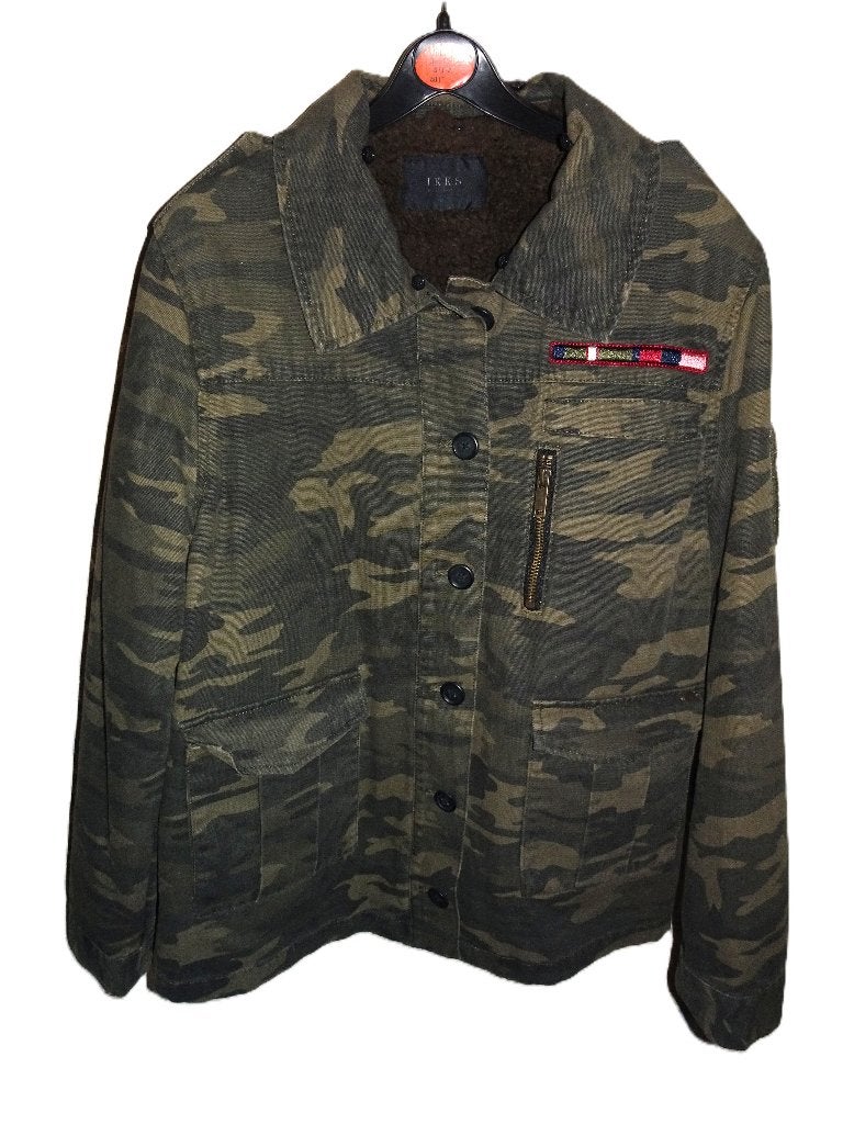 blouson hiver ikks taille M impeccable army, Taille 38/40 (M), IKKS, Comme neuf, Vert