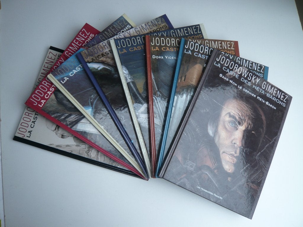 Bd LA CASTE DES MÉTA-BARONS 1 à 8 (EO ttbe) de GIMENEZ, Gelezen, Complete serie of reeks, Ophalen of Verzenden, JODOROWSKY / GIMENEZ