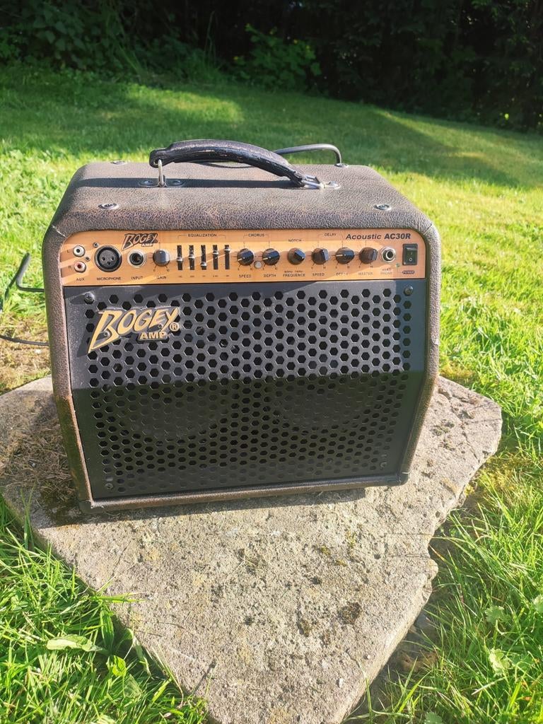Bogey vintage  acoustische Gitaar versterker, Ophalen, Zo goed als nieuw, Gitaar, Minder dan 50 watt