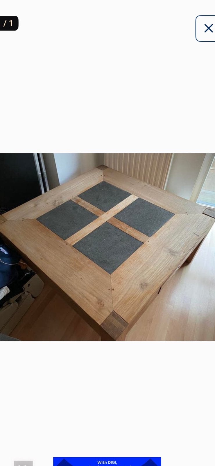 Salontafel moet weg wegens plaatsgebrek ., Maison & Meubles, Enlèvement