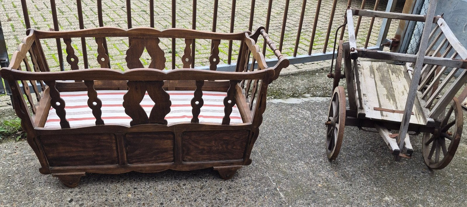 bed bedden antiek bed decoratie, Ophalen