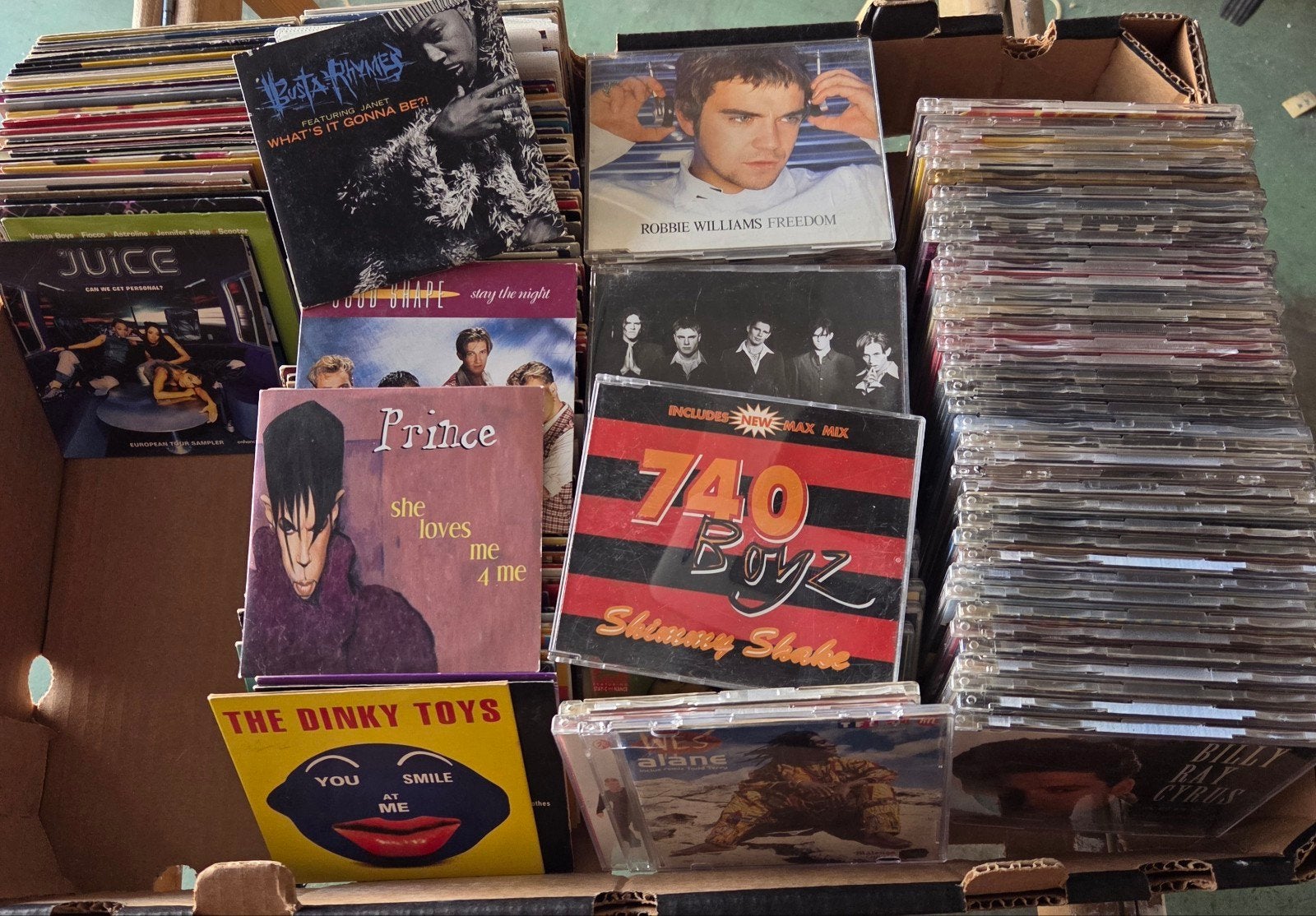 circa 220 single cd's verschillende genre, Ophalen of Verzenden