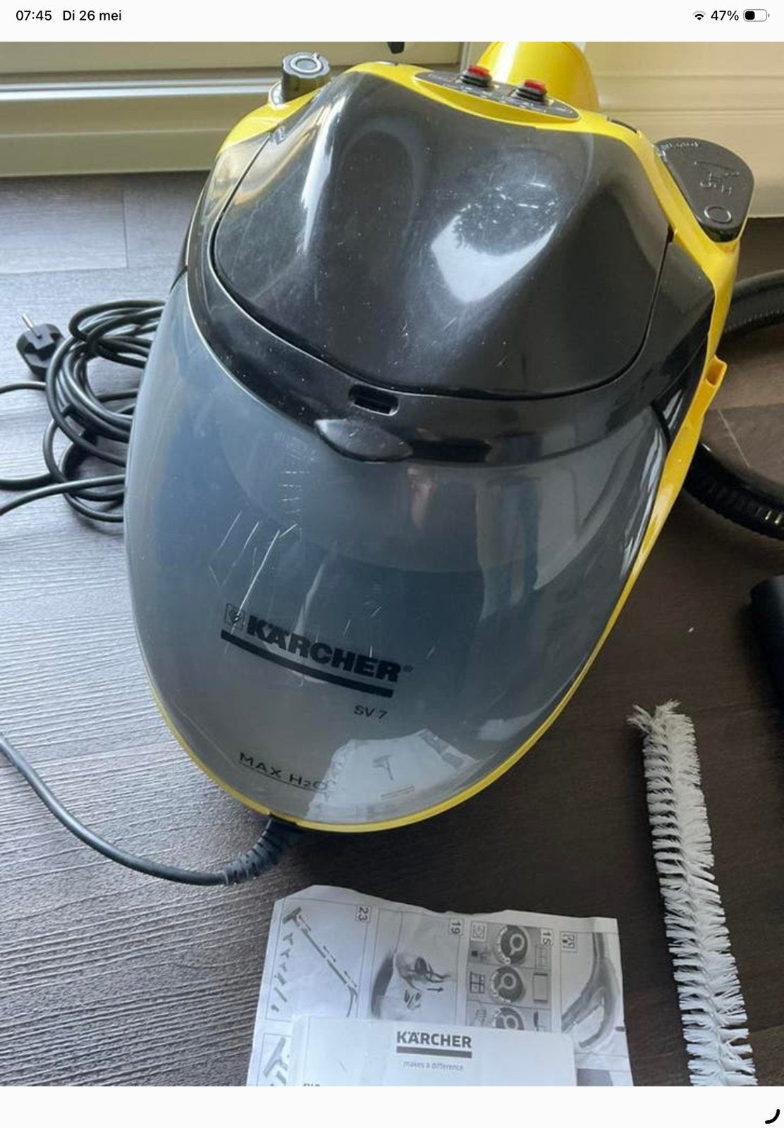 Kärcher SV7, Ophalen, Zo goed als nieuw