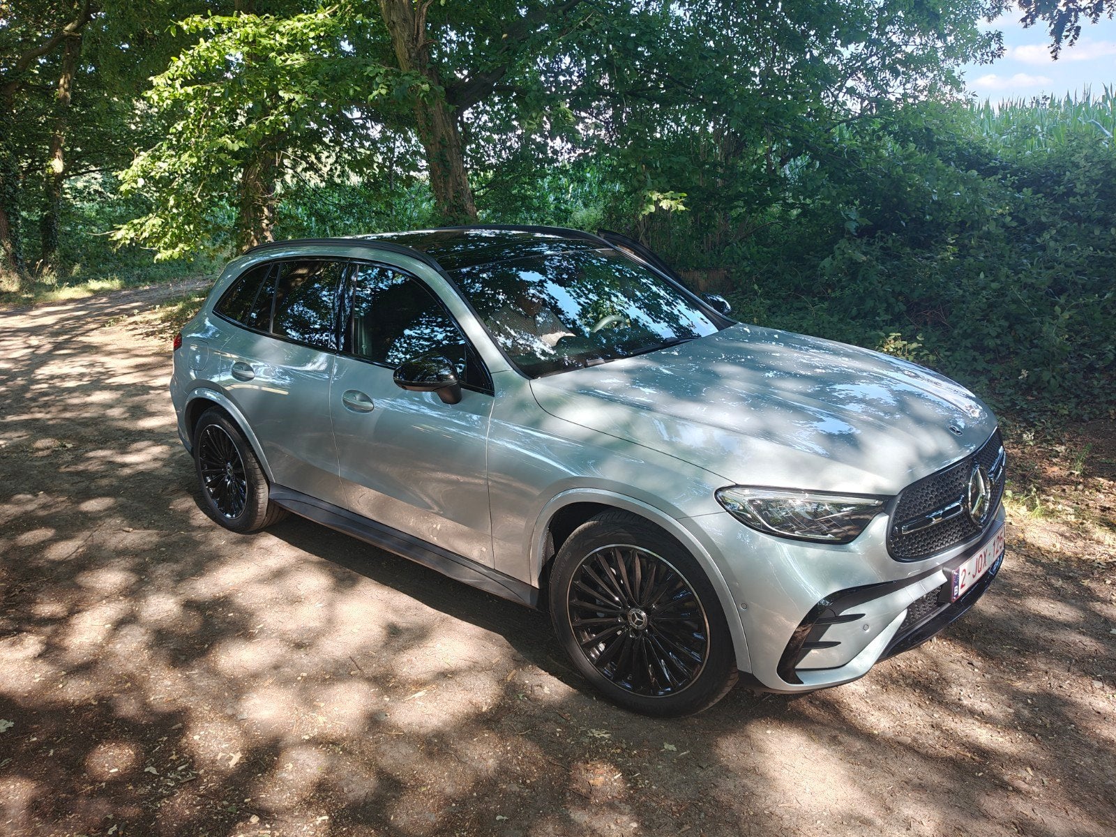 Mercedes GLC200 star edition, Autos, Mercedes-Benz, Cuir, Argent ou Gris, Achat, Noir
