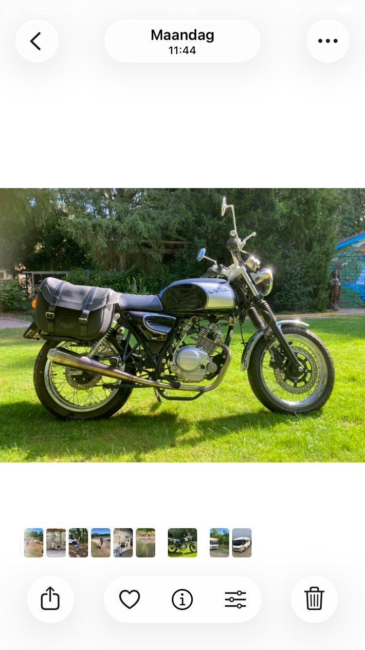 Orcal astor 125 cc, Fietsen en Brommers, Ophalen, Zo goed als nieuw
