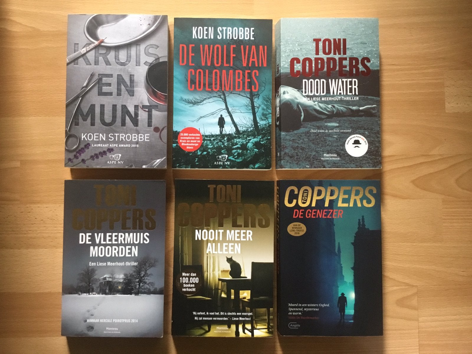Boeken thrillers Koen Strobbe en Toni Coppers, Enlèvement ou Envoi