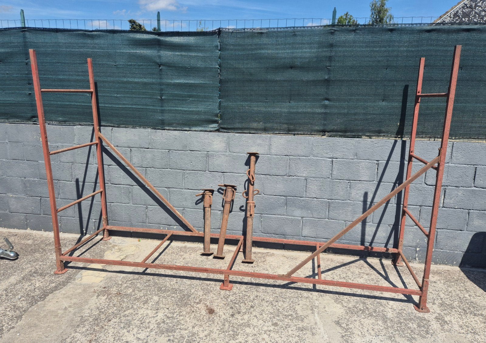 Échafaudage avec étançons, Bricolage & Construction, Échafaudages, Enlèvement ou Envoi