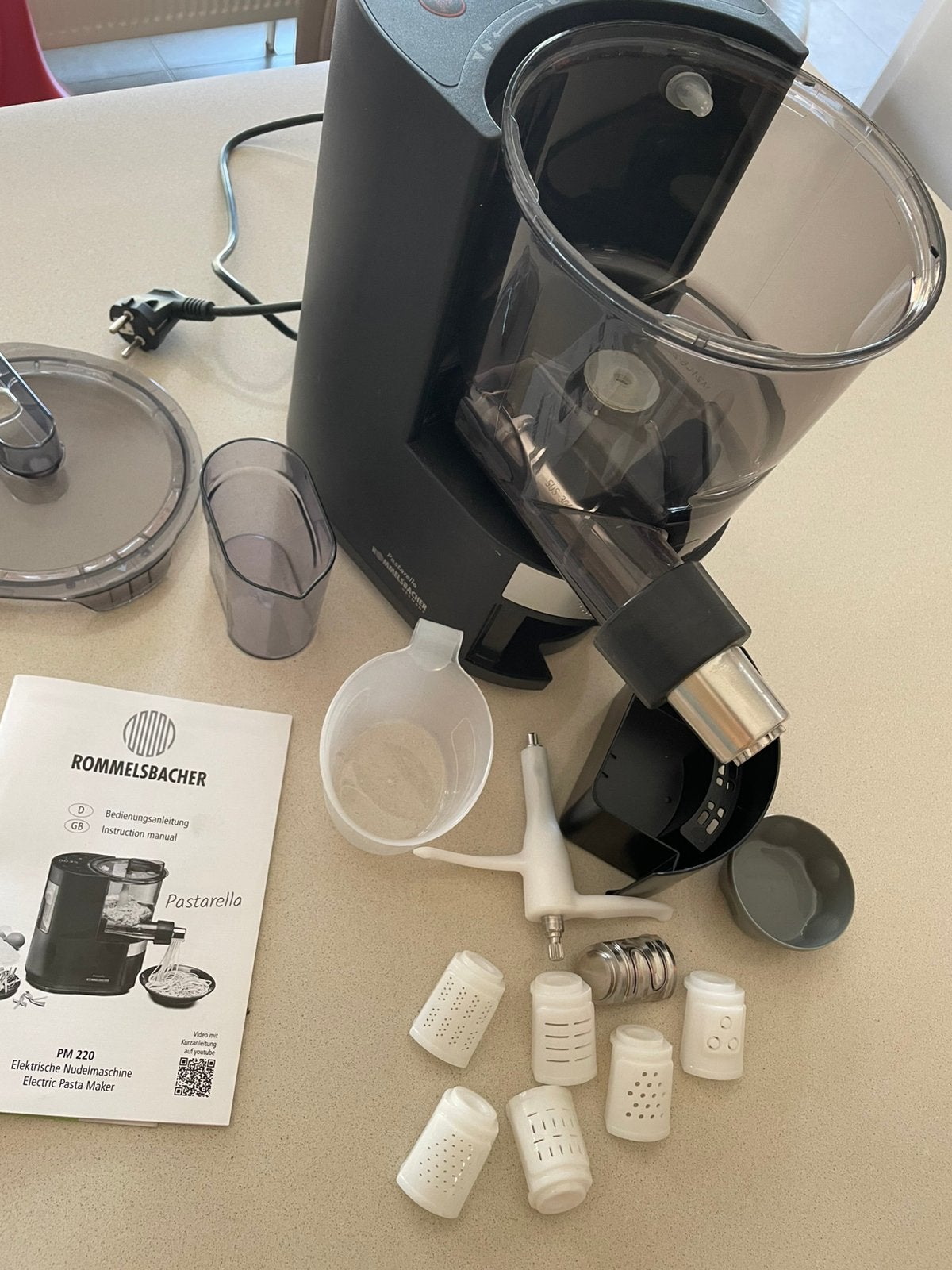 Pastamachine Rommelsbacher PM 220, Ophalen, Zo goed als nieuw