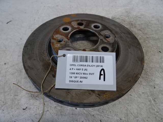 FREIN DISQUE AVANT Opel Corsa E (01-2014/06-2019), Opel, Opel Automobile GmbH, Utilisé, Kontakt-opel@opel.com