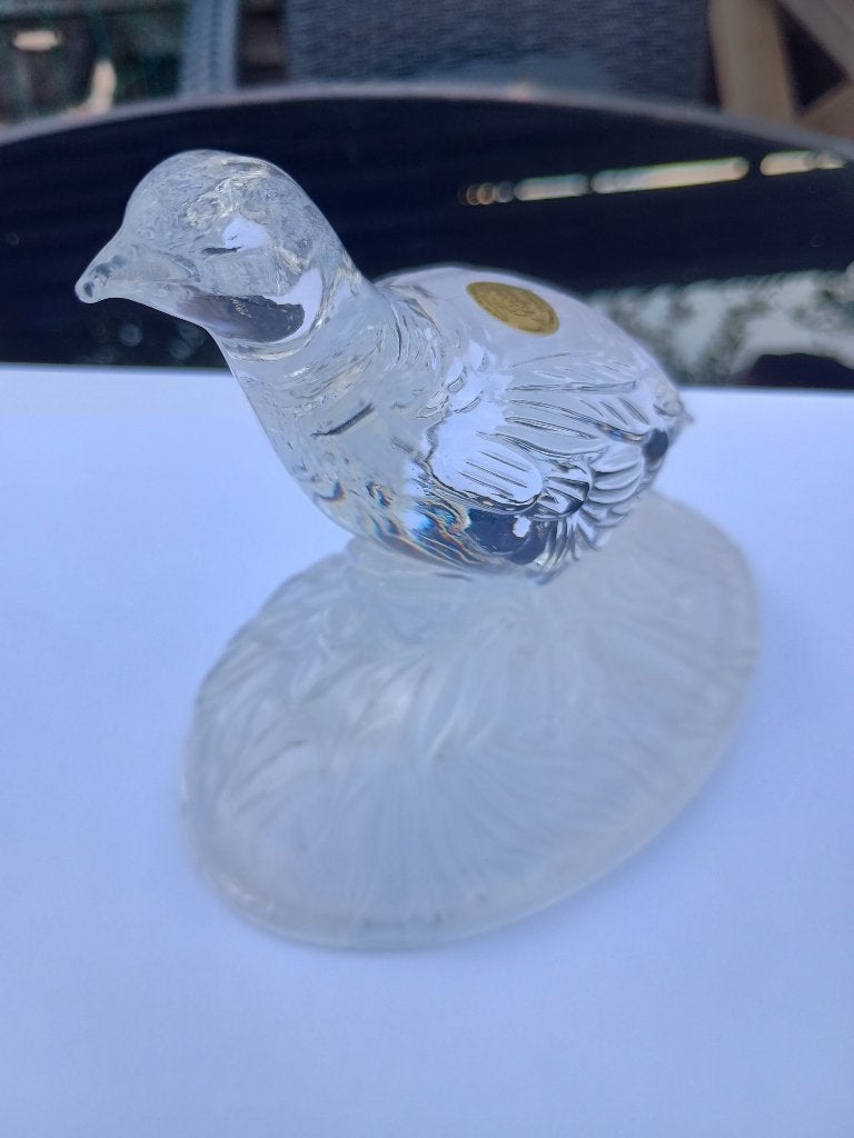 Statue oiseau cristal d'Arques, Enlèvement