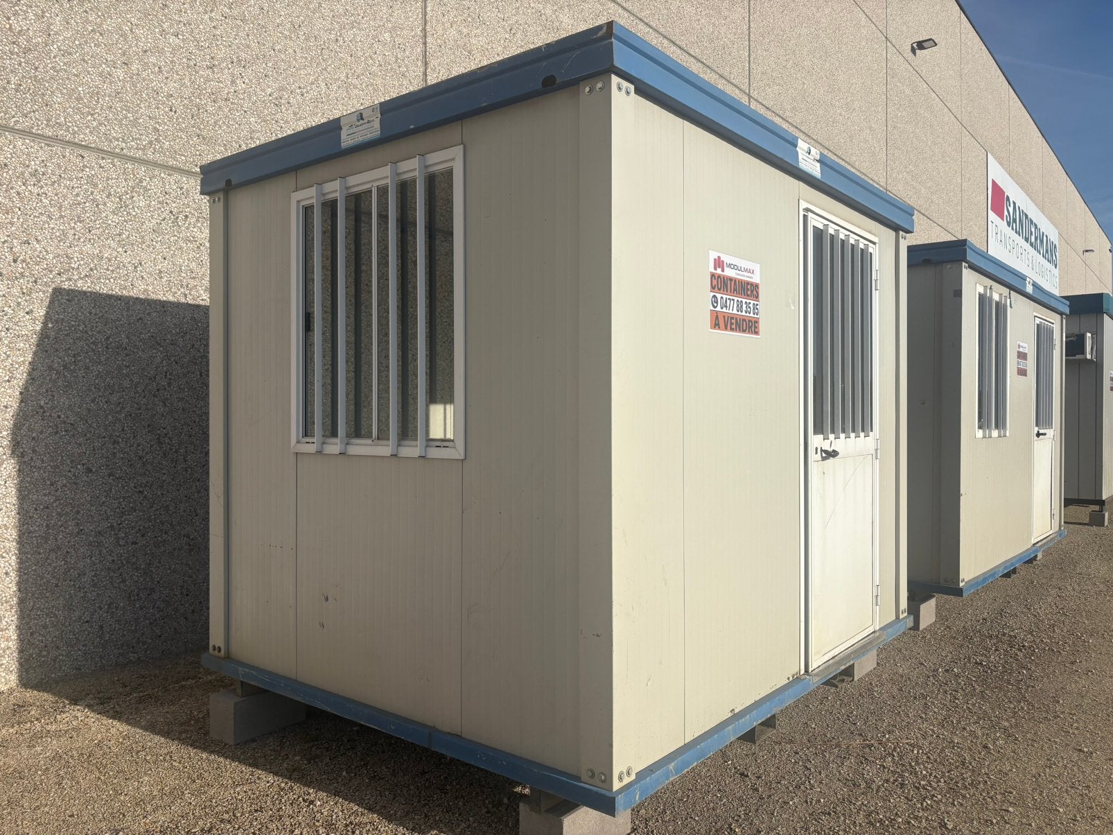 Container bureau 3 x 2,45 m, Enlèvement ou Envoi