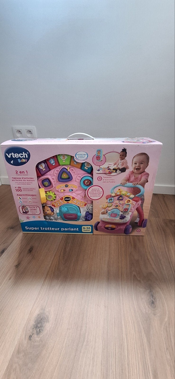 VTech Baby 2-in-1 Super Trotteur Parlant, Kinderen en Baby's, Ophalen, Nieuw