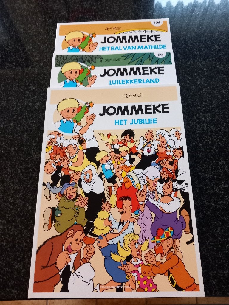 3 Nieuwe Jommeke's Strips, Boeken, Meerdere stripboeken, Ophalen, Nieuw, Jef nys