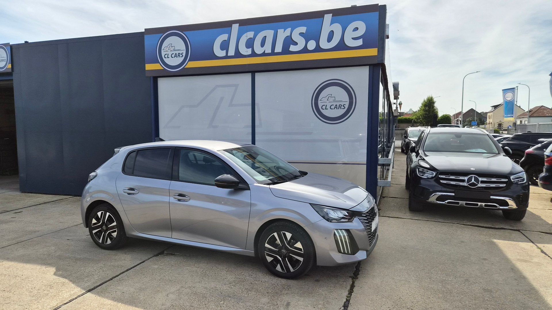 Peugeot 208 1.2Benzine/Navi/Camera/Bt/Cc/Lane, Argent ou Gris, Achat, Euro 6, Entreprise