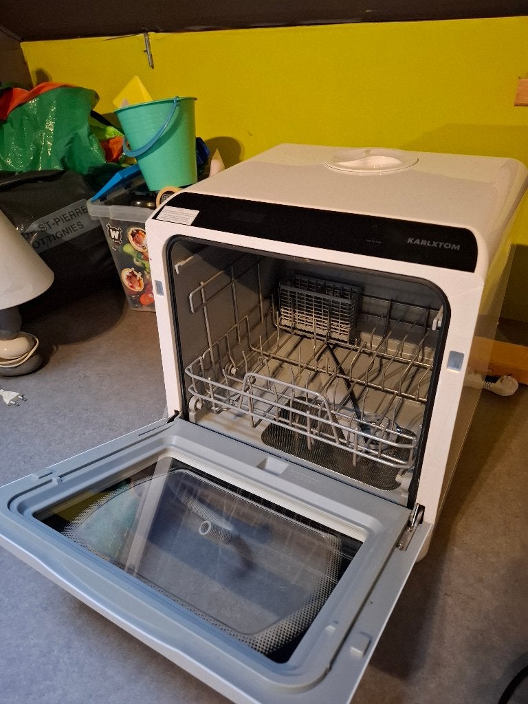 Lave vaisselle, Electroménager, Lave-vaisselle, Comme neuf, Moins de 45 cm, Enlèvement, À Poser