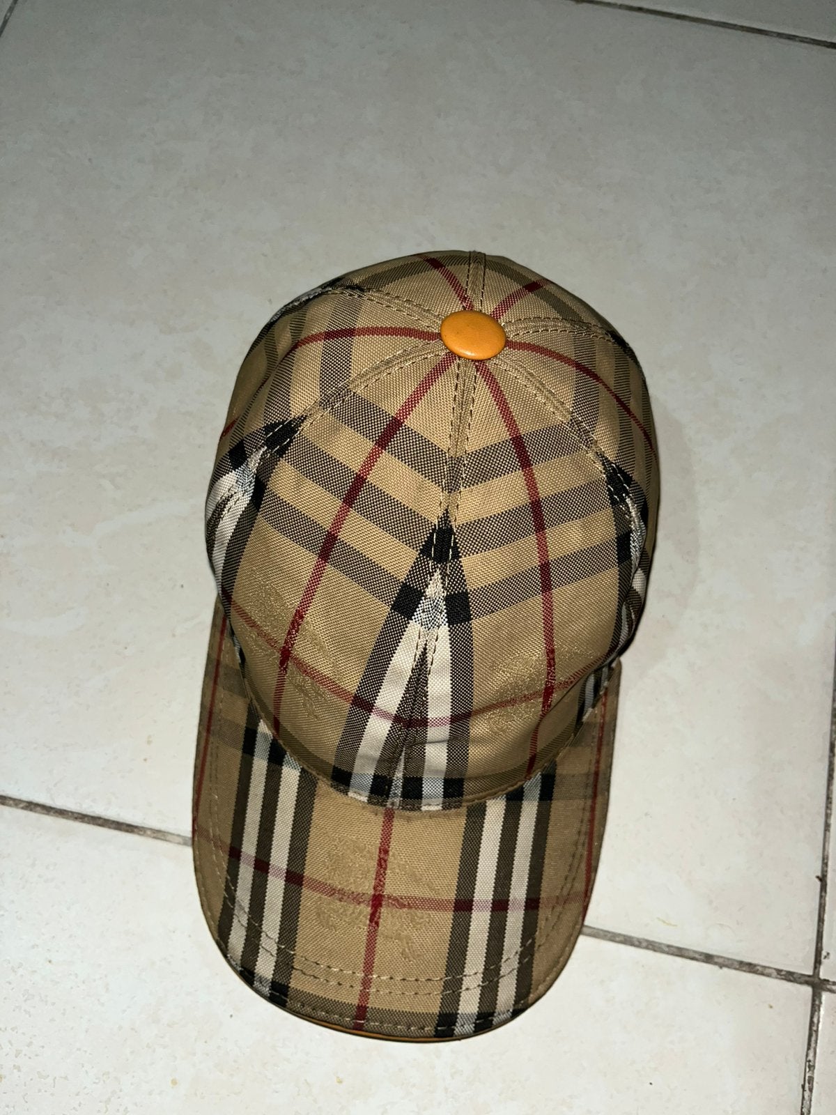 Originele Burberry pet, Ophalen, Zo goed als nieuw, Pet