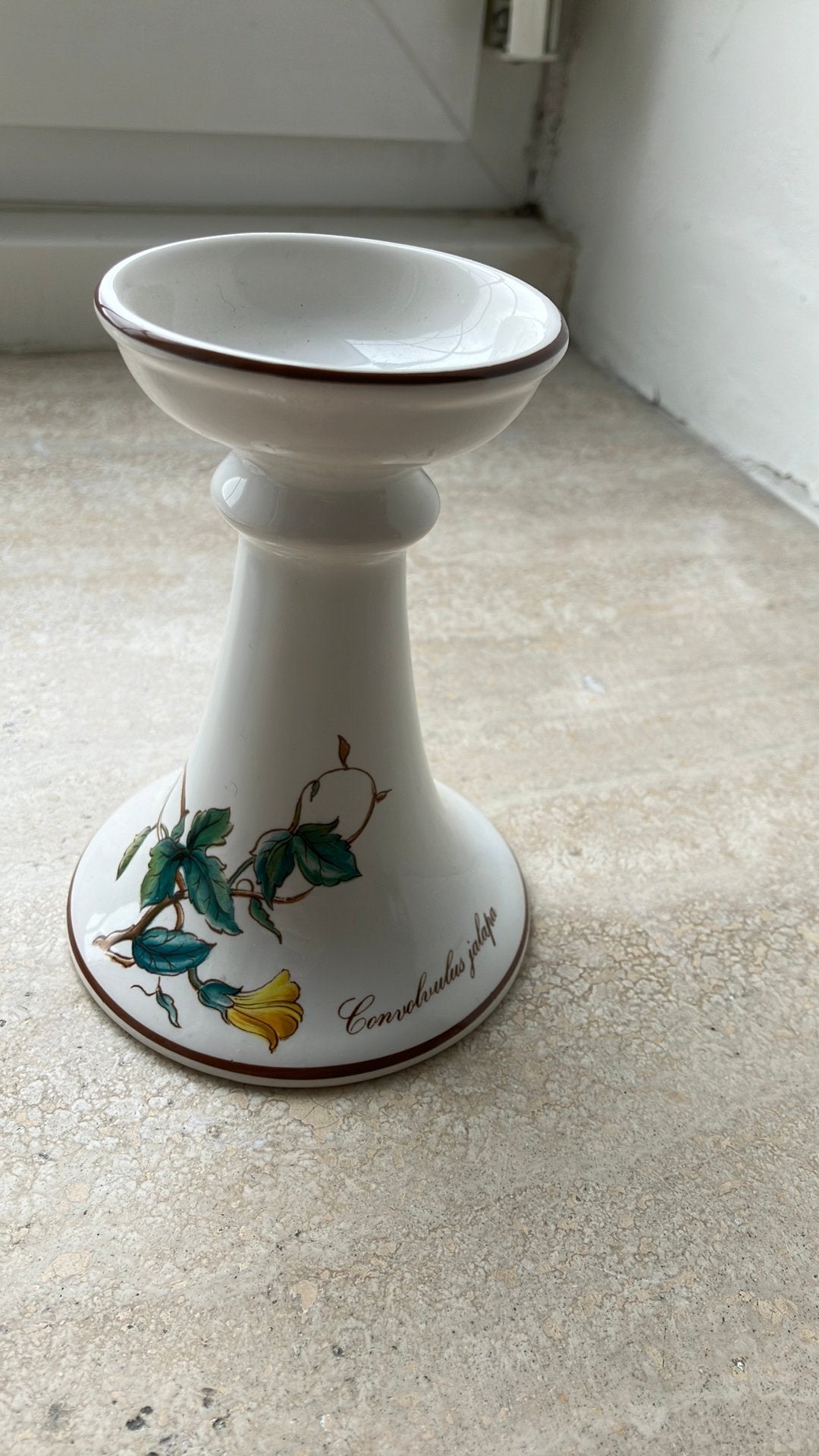 Kandelaar voor kaars Boch botanica, Huis en Inrichting, Ophalen of Verzenden, Gebruikt, Villeroy & Boch