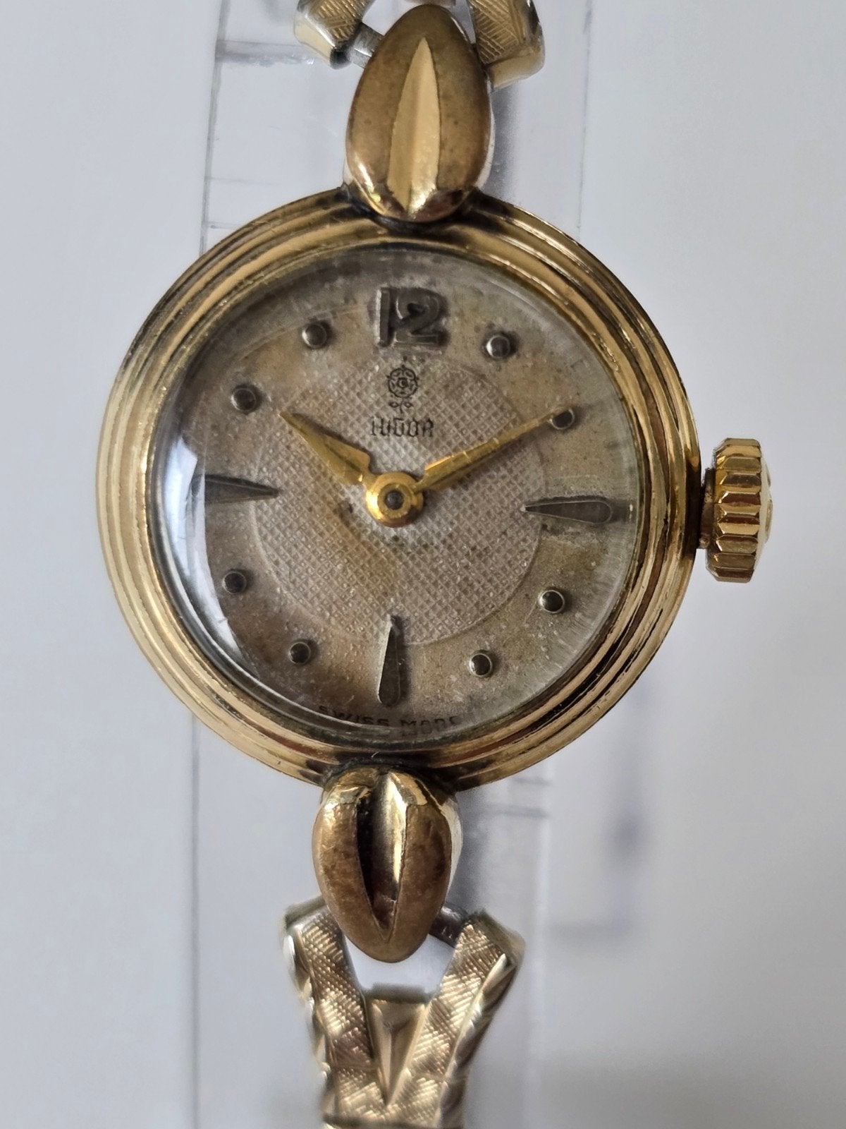 Tudor vintage dameshorloge, Overige merken, Met bandje, Polshorloge, 1930 tot 1960
