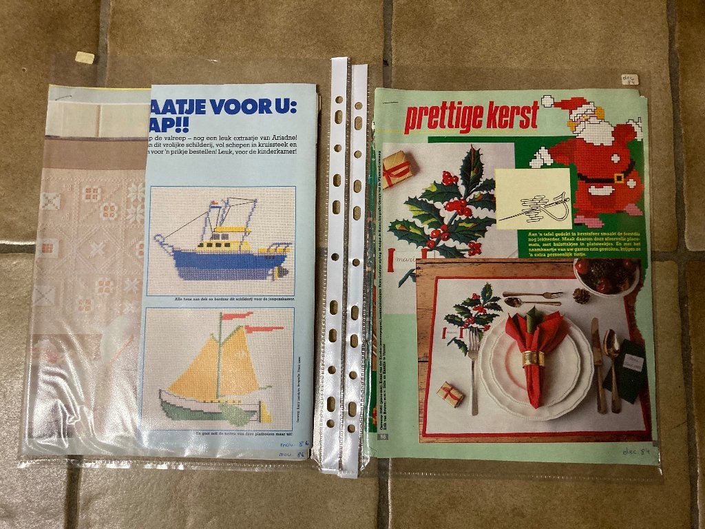 Handwerkpatronen, Hobby en Vrije tijd, Ophalen of Verzenden, Zo goed als nieuw