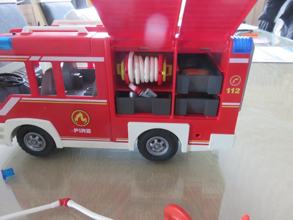 Playmobil pompier, Enlèvement, Comme neuf, Ensemble complet