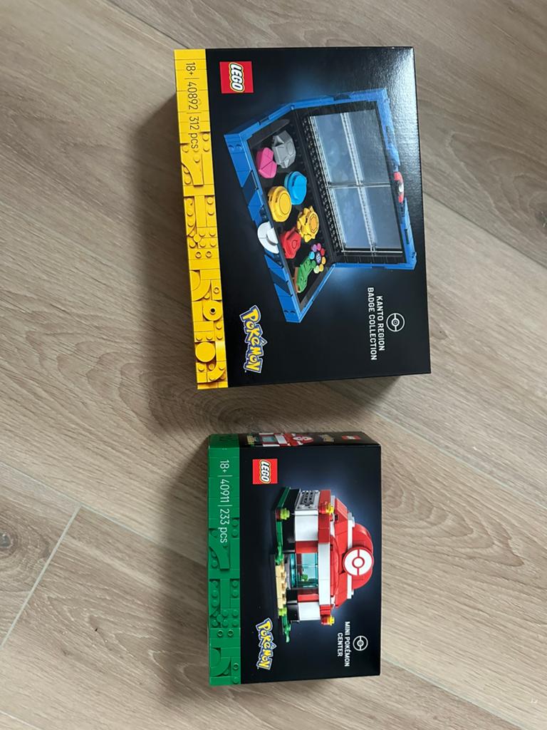 Lego Kanto region set en mini pokemon center, Enlèvement, Neuf