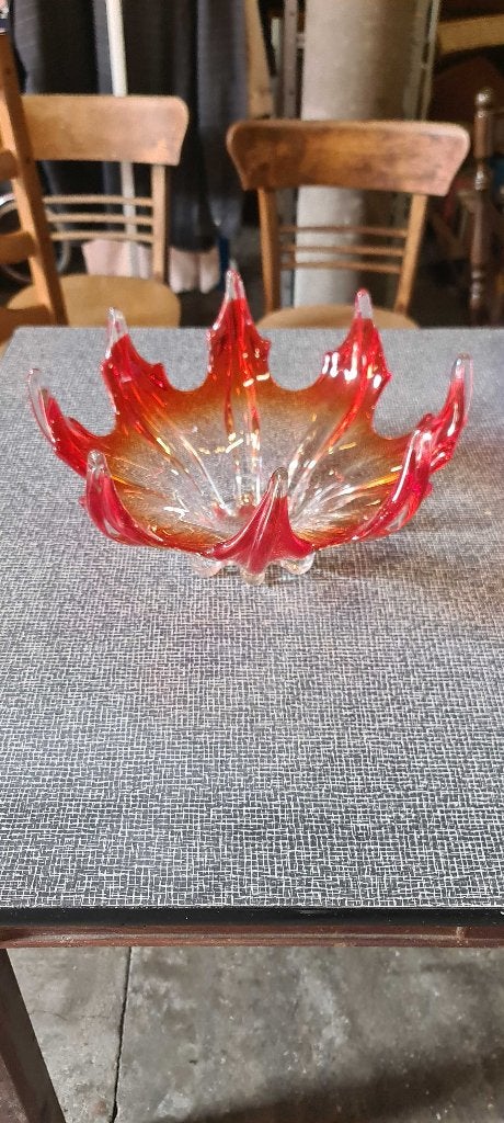 Plat décoratif en verre de Murano, Enlèvement