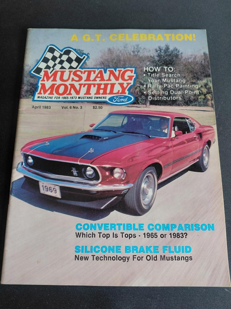 Mustang Monthly 1983 vol 6 no 3, Ophalen of Verzenden