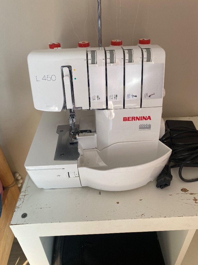 Bernina overlock 450, Ophalen, Nieuw, Lockmachine, Bernina