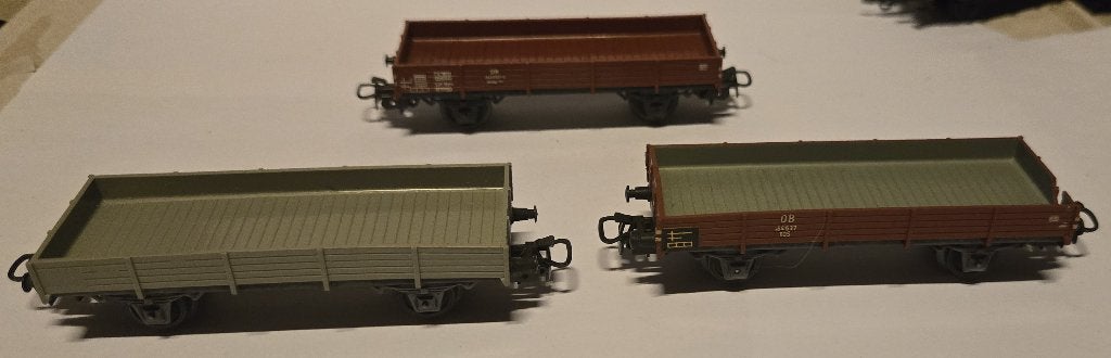 Marklin H0 4503 Wagon tombereau bas X3, Ophalen of Verzenden, Gebruikt, Wagon, Märklin