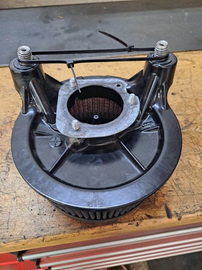 Harley Davidson onderdelen speciale grote lucht filter S&S, Motoren, Ophalen, Gebruikt