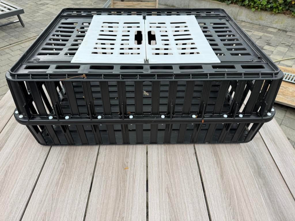 Transportbox pluimvee, Ophalen, Gebruikt