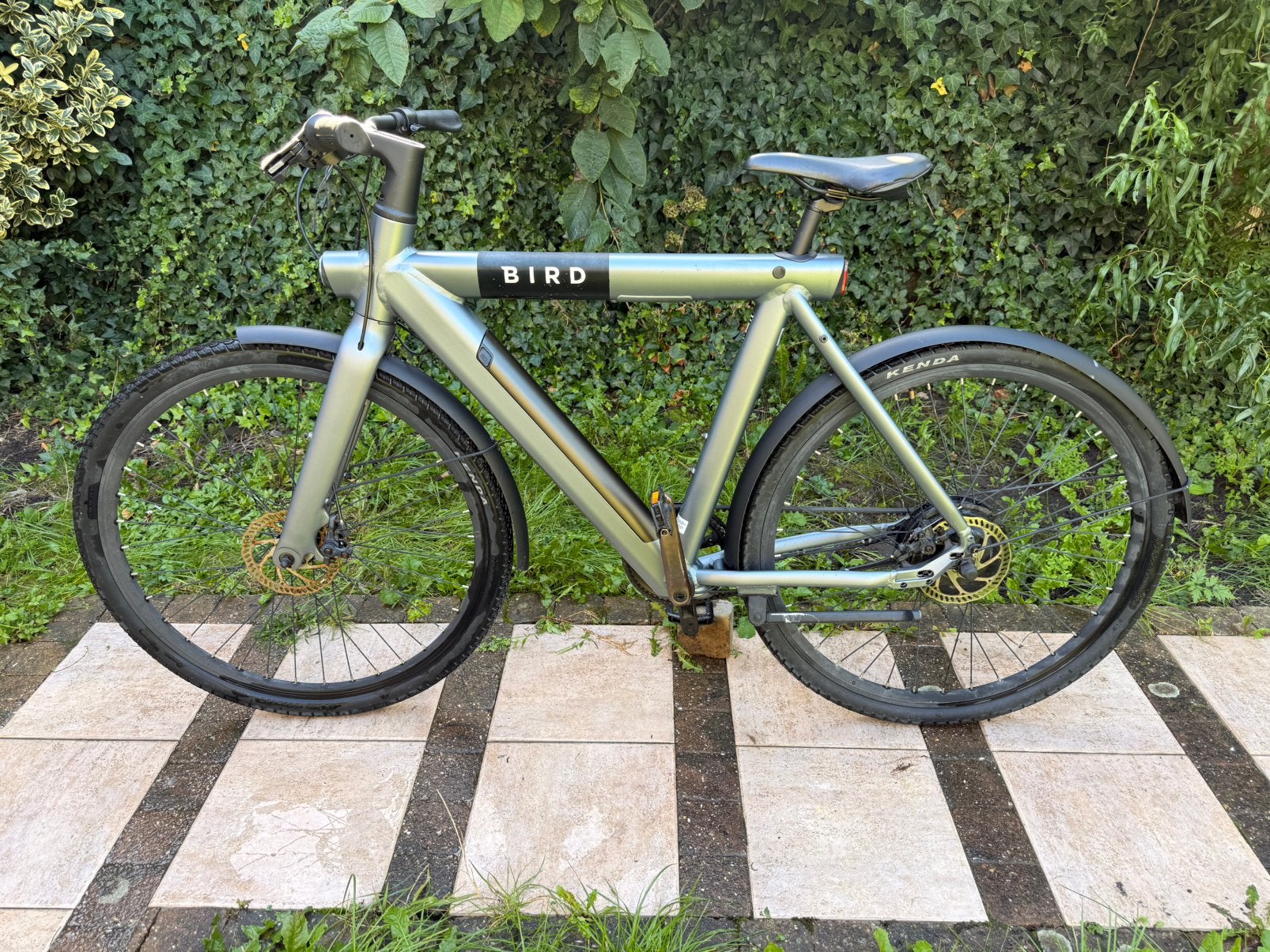 Bird Bike A-Frame Gravity Gray – 5000 km - elektrische fiets, Autres marques, Enlèvement, Utilisé, 28 pouces