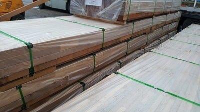 HARDHOUT>BANGKIRAI GESCHAAFD 40X60MM 3.90M LANG, Ophalen