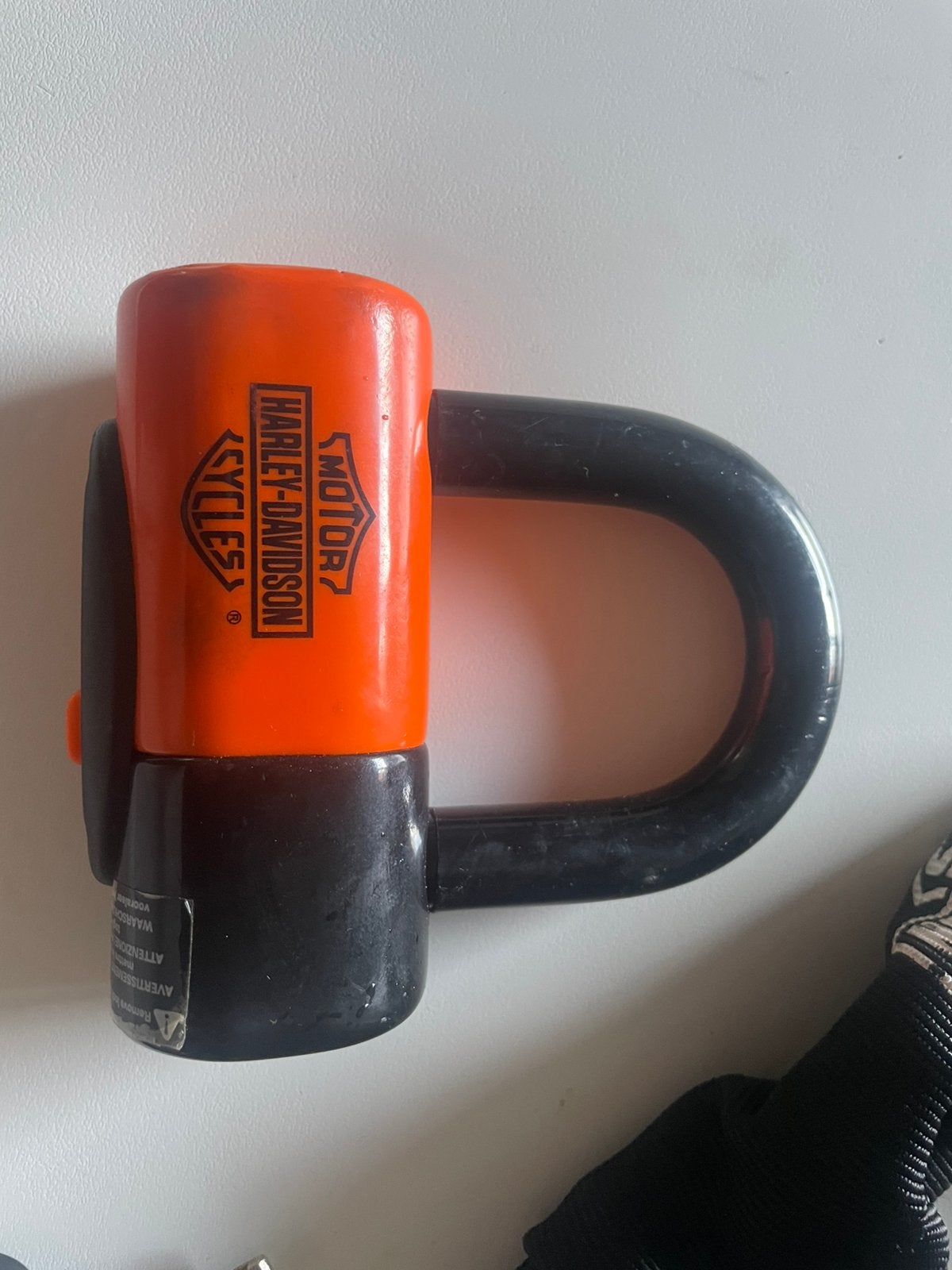 Harley Davidson kettingslot, Motoren, Ophalen, Zo goed als nieuw
