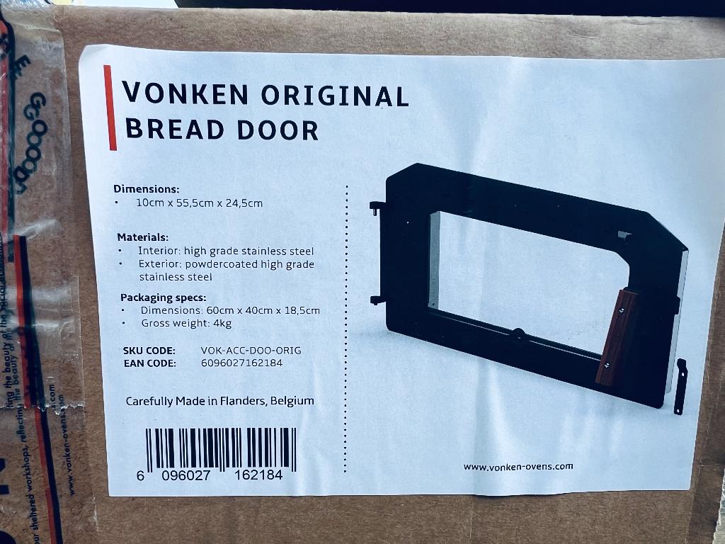 Brooddeur Vonken Original, Ophalen, Nieuw
