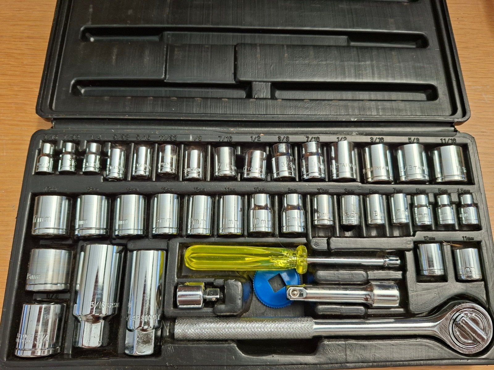 Dopsleutelset (met Engelse (Inches) maten), Auto diversen, Autogereedschap, Ophalen