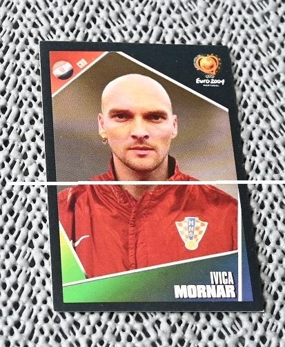 Panini / Euro 2004 / Ivica Mornar / Kroatie / RSC Anderlecht, Verzamelen, Verzenden, Zo goed als nieuw, Poster, Plaatje of Sticker