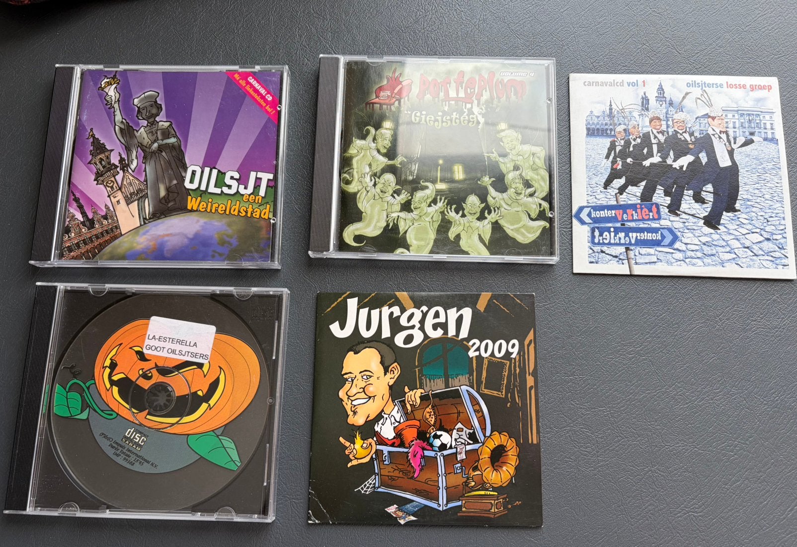 5 CD's over Aalst Carnaval!, CD & DVD, Enlèvement ou Envoi, Utilisé, Musique de fête