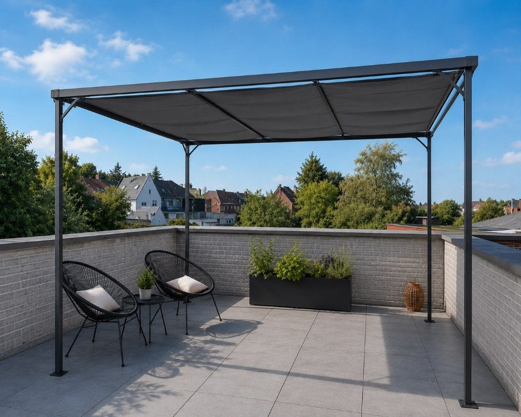 PERGOLA IKEA - GUNNÖN Tonnelle, gris foncé, Jardin & Terrasse, Enlèvement, Comme neuf, Véranda