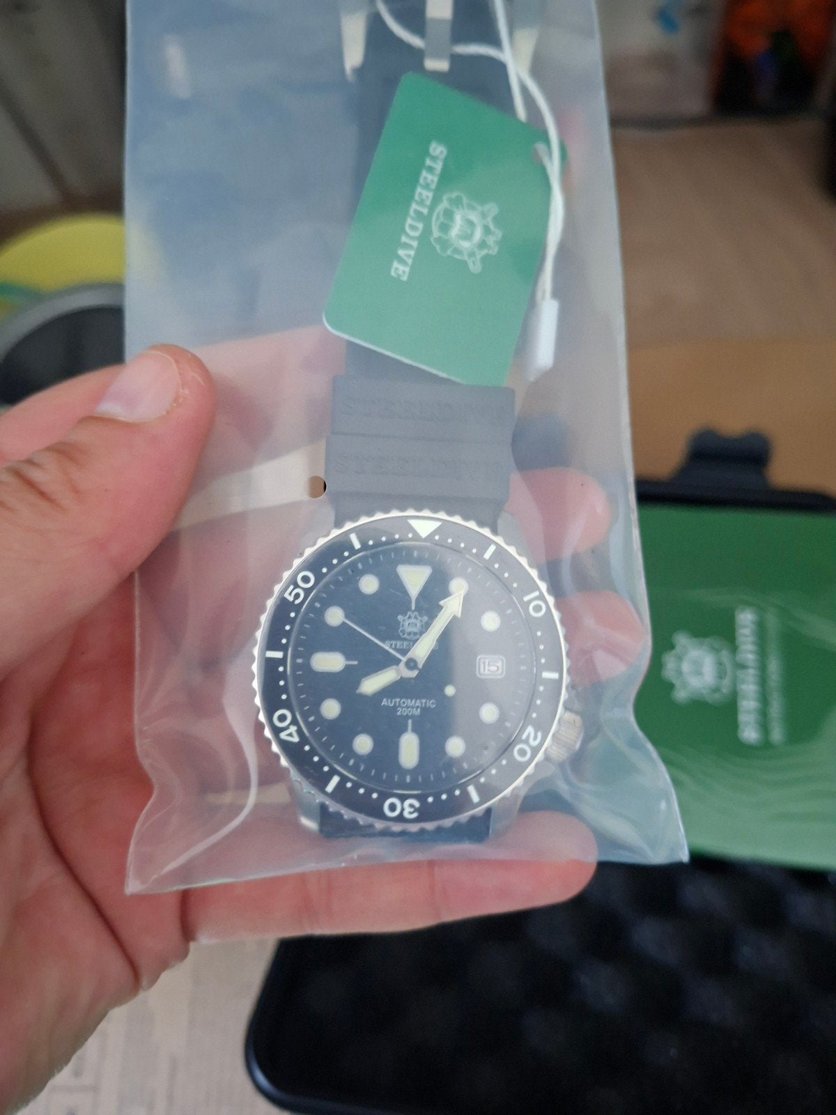 steeldive horloge Nieuw, Overige merken, Staal, Polshorloge, Nieuw