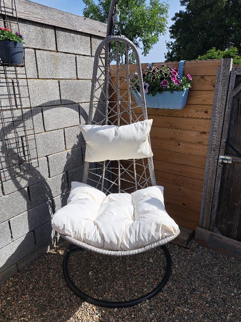 Hangstoel, Tuin en Terras, Ophalen, Nieuw, Rotan