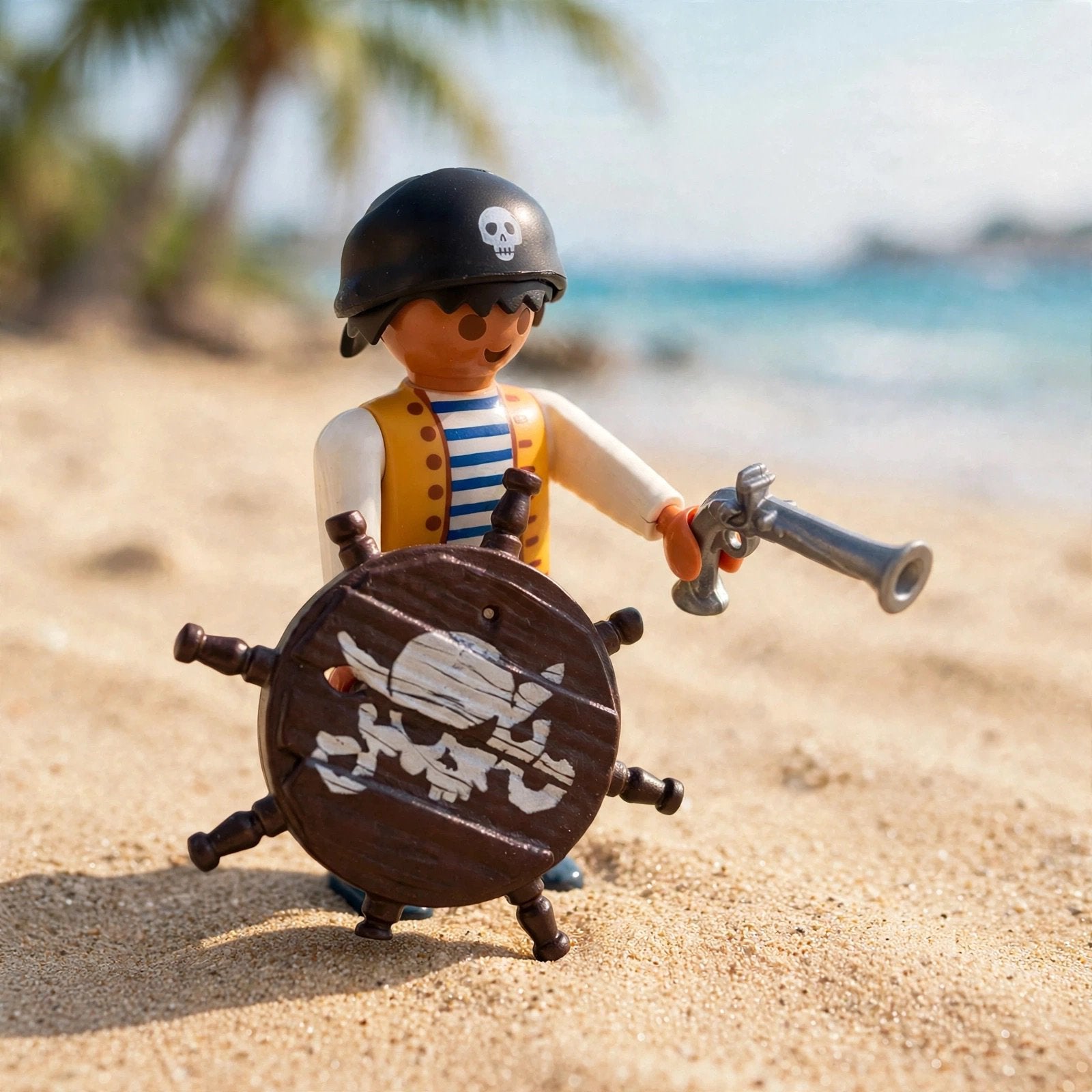 Playmobil Piraat met accessoires, Kinderen en Baby's, Pirates, Gebruikt, Complete set, Ophalen of Verzenden