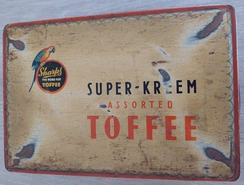 Blikken toffee doos Sharps, Collections, Enlèvement ou Envoi, Utilisé, Autres marques