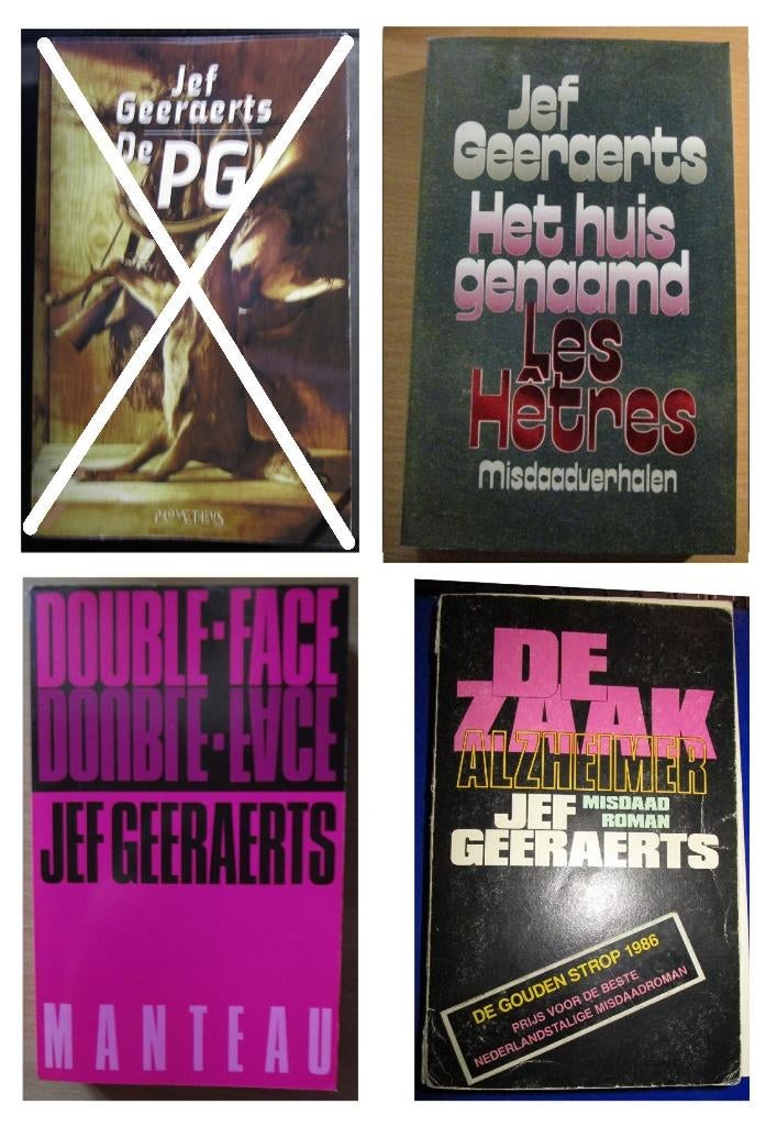 Jef Geeraerts, Boeken, Ophalen of Verzenden, Gelezen, Jef Geeraerts, België