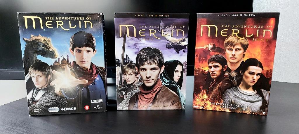 The adventures of Merlin dvd, Cd's en Dvd's, Dvd's | Tv en Series, Vanaf 12 jaar, Ophalen of Verzenden, Zo goed als nieuw, Actie en Avontuur