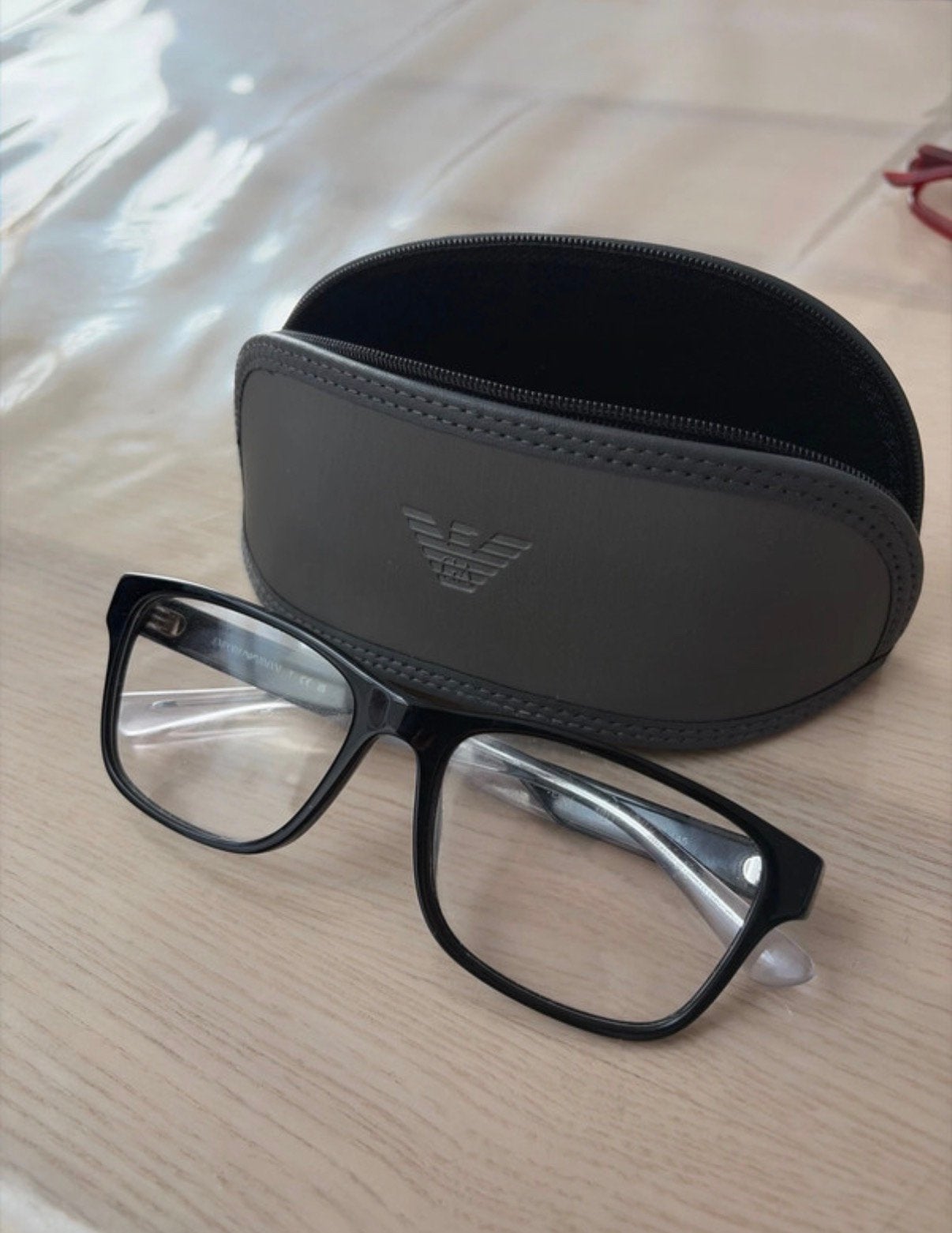 Lunettes de vue Emporio Armani, Ophalen of Verzenden, Zo goed als nieuw, Bril
