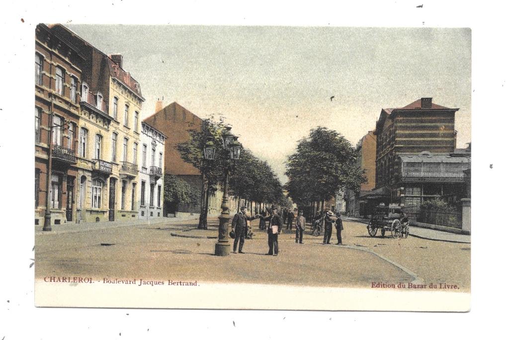 Charleroi NA860: Jacques Bertrandlaan, Verzenden, Voor 1920, Ongelopen, Henegouwen