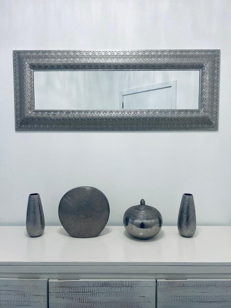 Miroir ( + lots de vases offerts) - Affaire à saisir !, Ophalen, Minder dan 50 cm, 100 tot 150 cm, Zo goed als nieuw